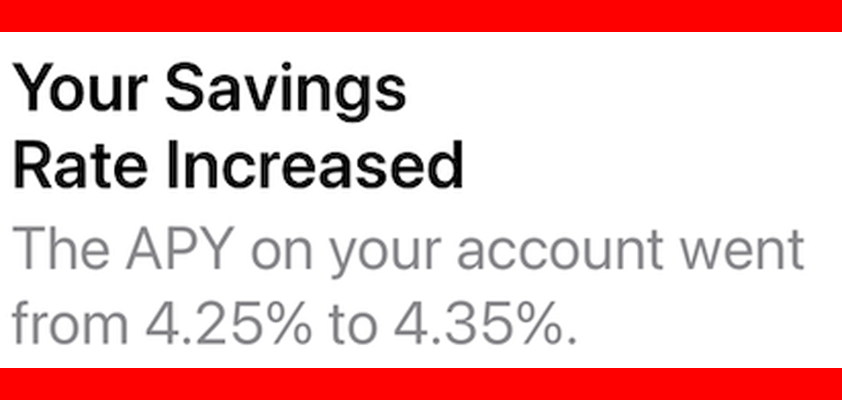 apple savings rate bump