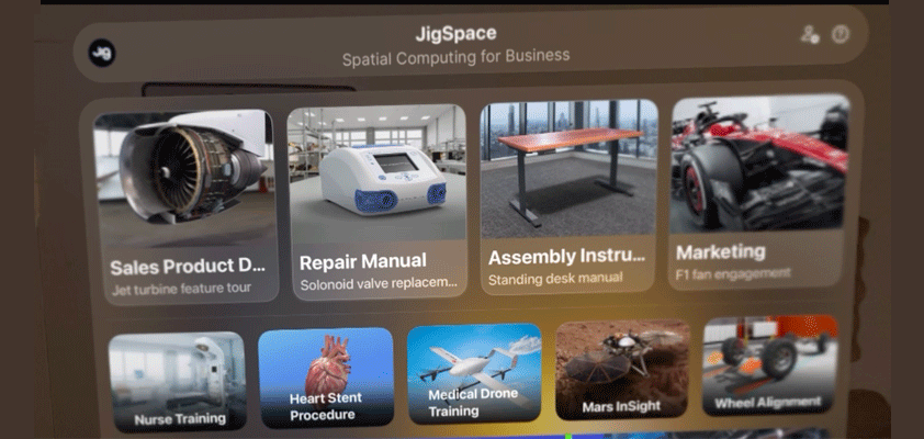 apple vision enterprise jigspace