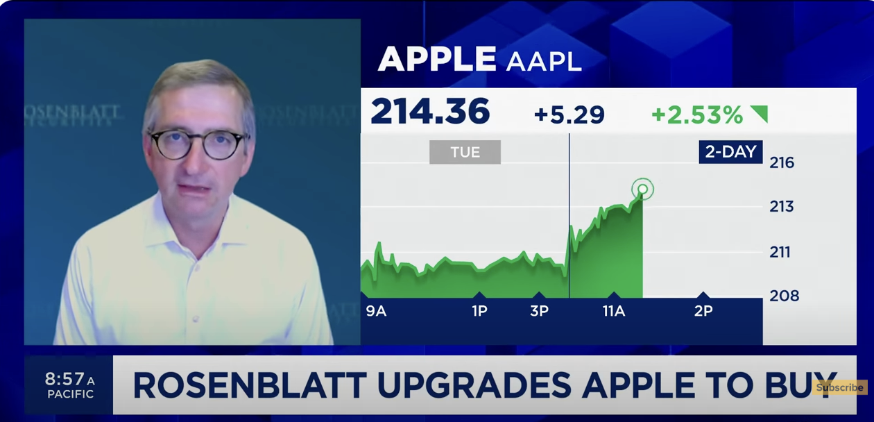 apple rosenblatt leverage capex