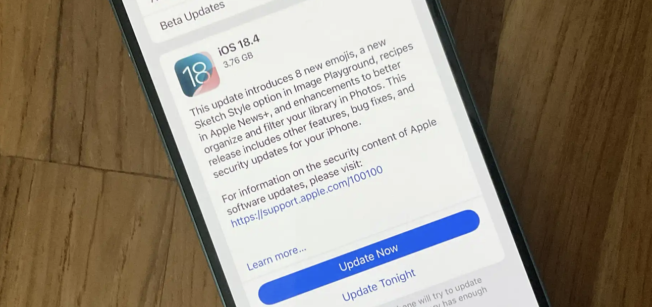 apple software updates 3-31-25