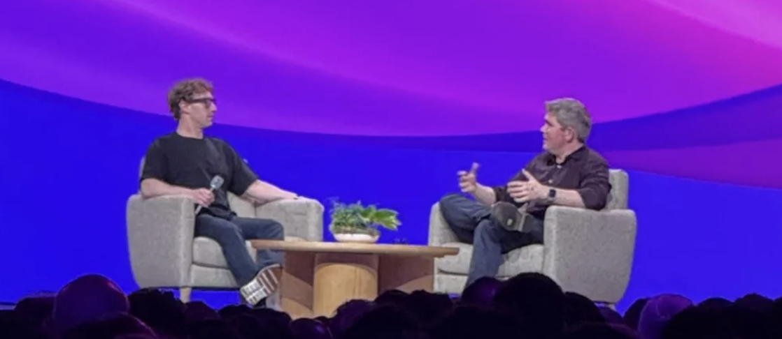 apple zuckerberg dogfood face