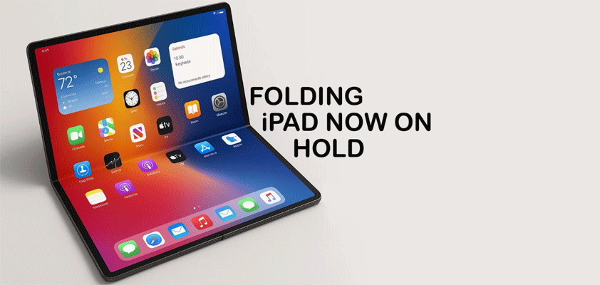 apple folding ipad hold
