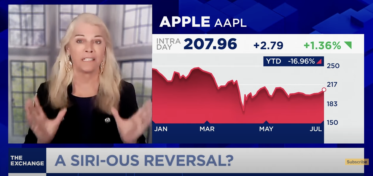 apple ai martin falling