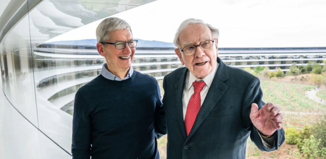 apple buffett cybart sales