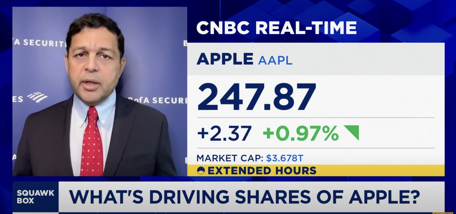 apple bofa mohan margin