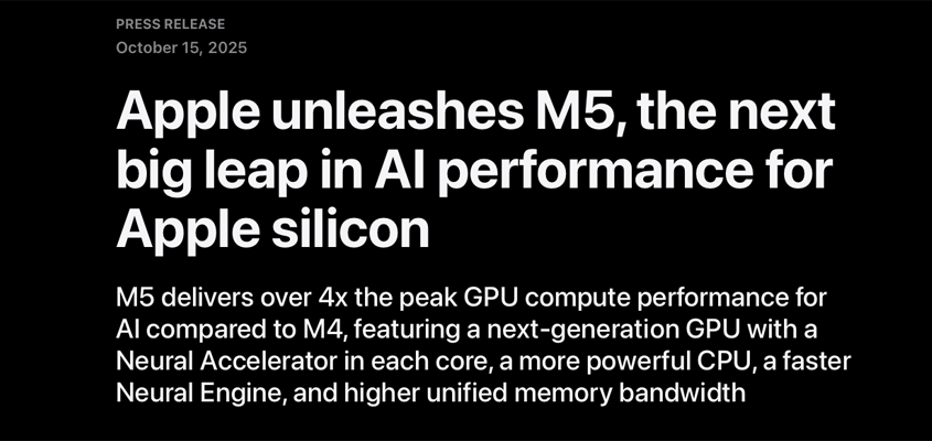 apple m5 evercore