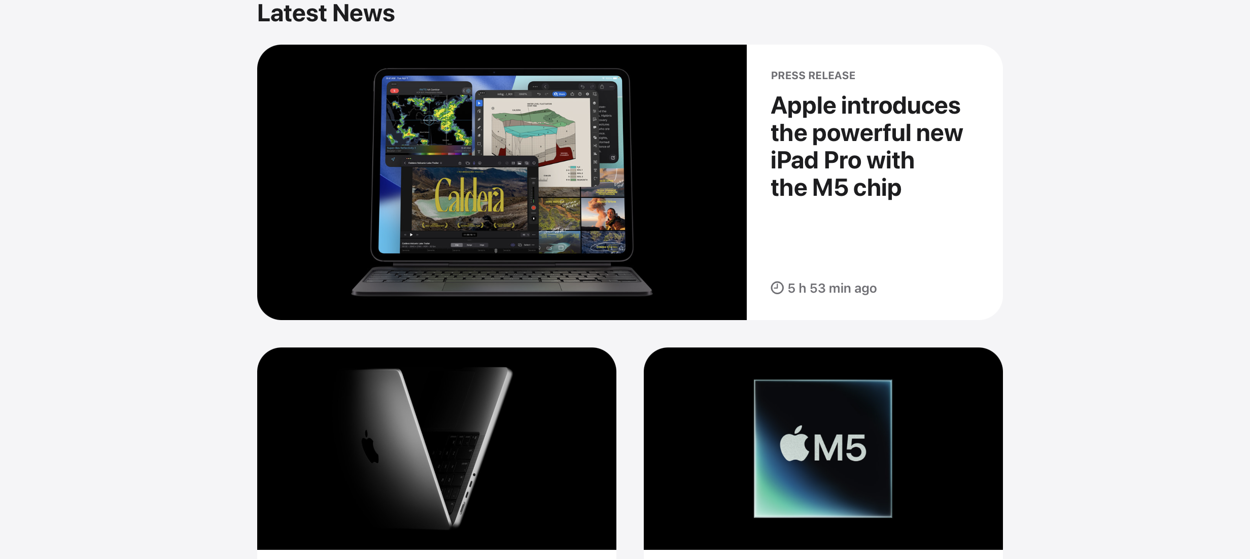 apple new stuff