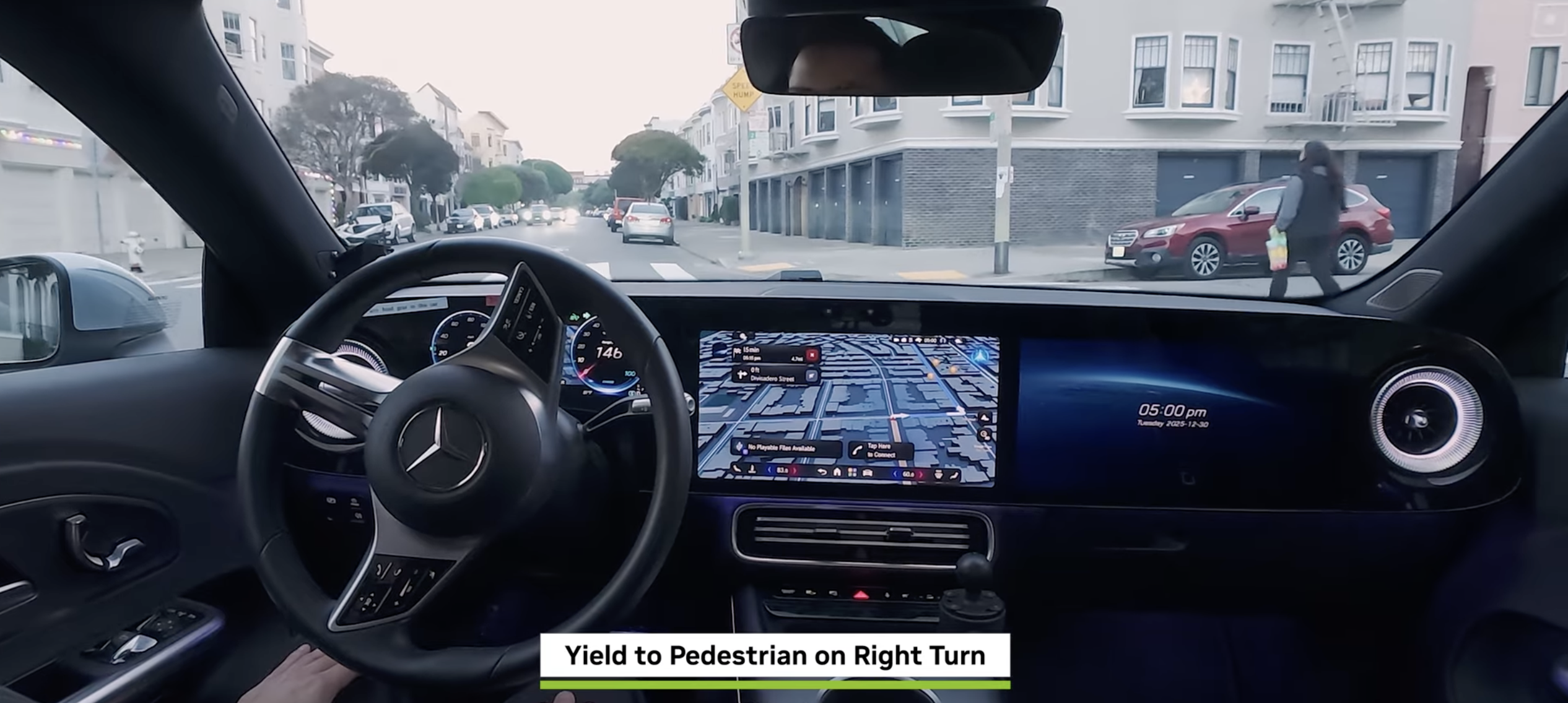 apple car nvidea mercedes