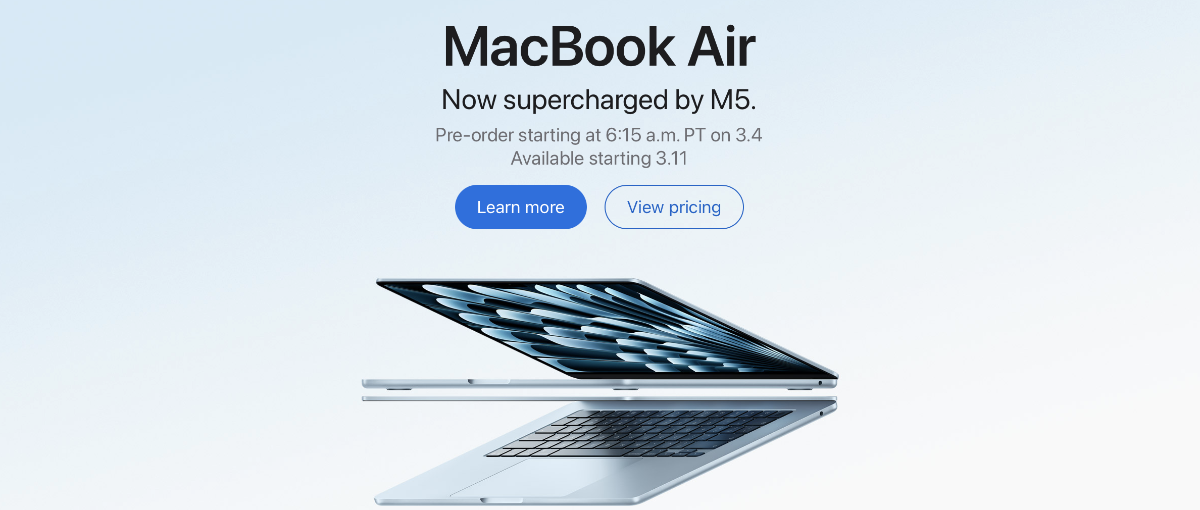 apple M5 macbook air