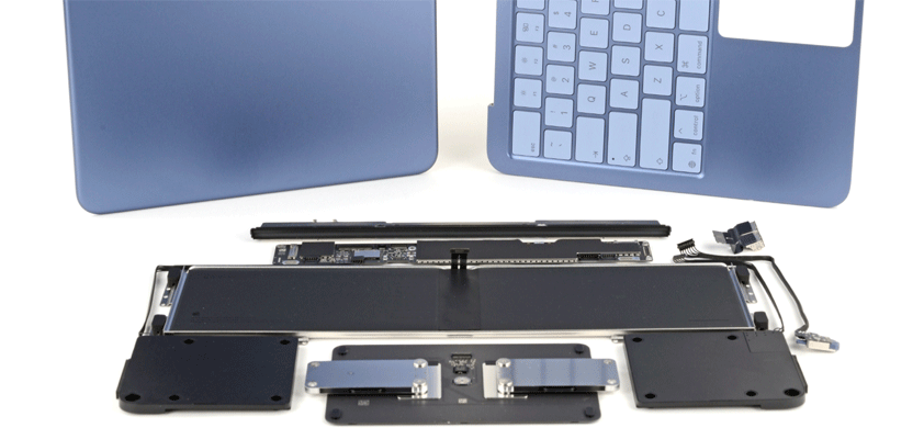 apple macbook neo repairable