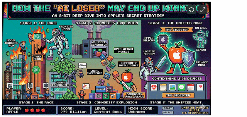 apple accidental ai moat