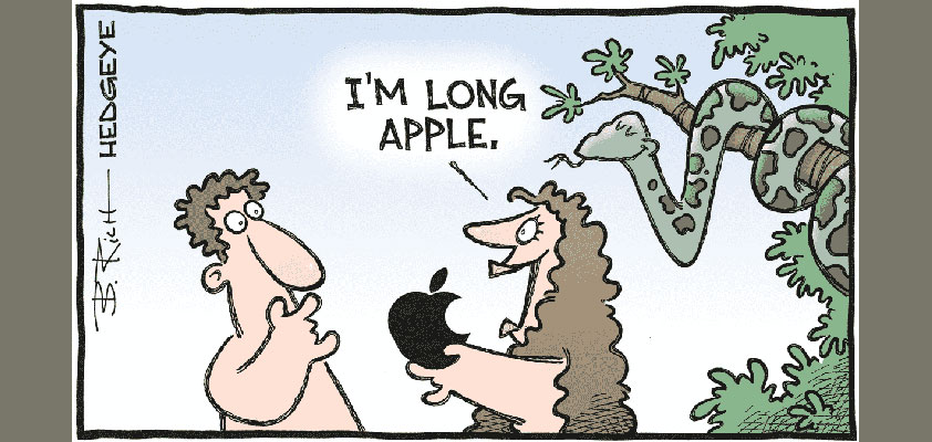 bear apple hedgeye bull