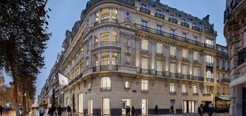apple france stores close