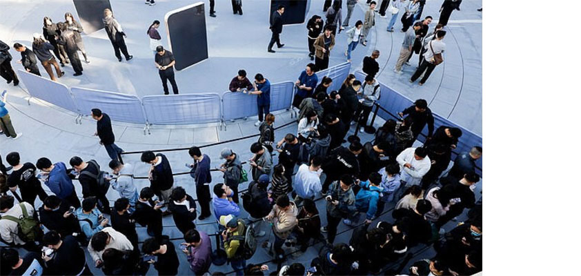 apple iphone duo queues