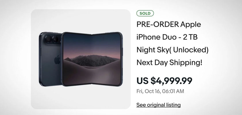apple duo resold 5K